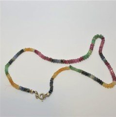 Tasarım Kolye Değerli Taşların Dansı