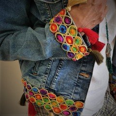 Bohem Stil Kot Ceket