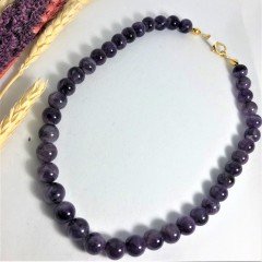 Purple Kolye Ametist