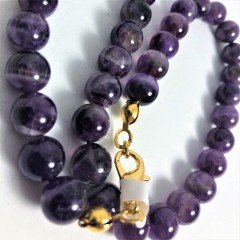 Purple Kolye Ametist