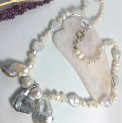 Pure Flower İnci Kolye