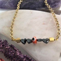 Black Orange Bileklik