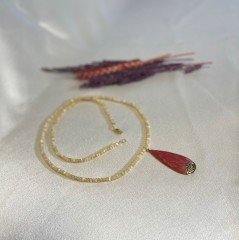 Drop Pearl Necklace
