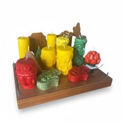 KARIŞIK MUM SEPETİ