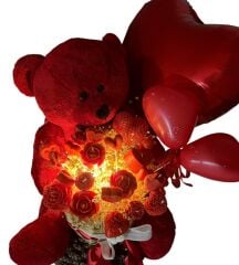 AŞK AYICIK MUM SEPETİ